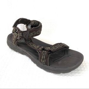 Skechers Relaxed Fit Memory Foam Brown Sandals